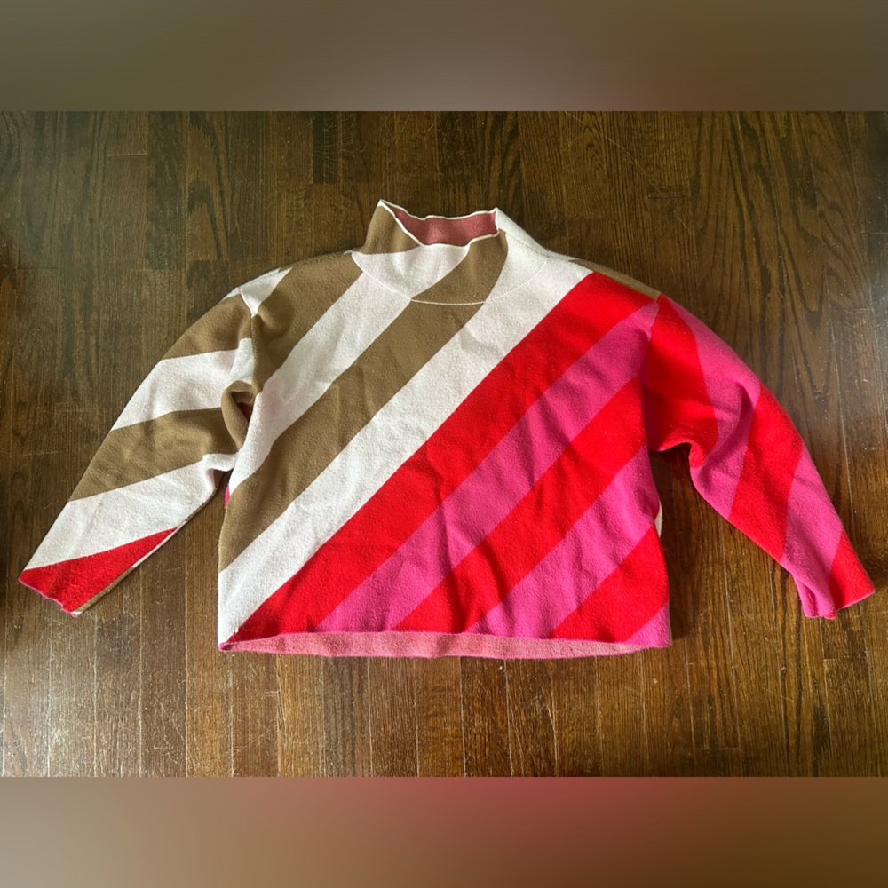 Women’s Anthropologie the Carys mock-neck sweater by Maeve